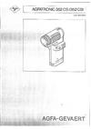 Agfa Agfatronic 352 CSI manual. Camera Instructions.